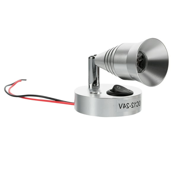 Masteelf  Rv Interior Ceiling Dome Light Rvlight Car Lights Lamp Silver