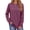 Dark Purple, variant on Fantaslook Sweatshirts for Women Crewneck Casual Long Sleeve Shirts Tunic Tops