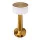 thumbnail image 1 of Lámpara de mesa portátil ANGGREK mesita de noche interruptor táctil metal y acrílico, 1 of 8