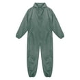 thumbnail image 2 of Aislor Men's Anti-Static Dustproof Hooded Coveralls Blend Work Zipper Jumpsuits Workshop Uniforms Gray L, 2 of 7