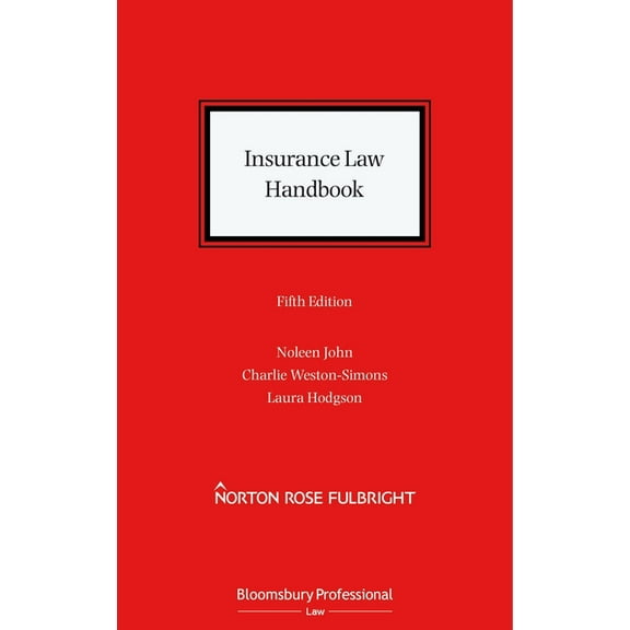 Insurance Law Handbook, (Hardcover)