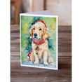 thumbnail image 2 of Golden Retriever Christmas Greeting Cards Pack of 8 7 in x 5 in, 2 of 3