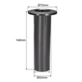 thumbnail image 2 of Unique Bargains 2 Pcs 43mm x 146mm Tube de Port de Haut-Parleur Subwoofer Bass Reflex Tube Bass Woofer Box, 2 of 3