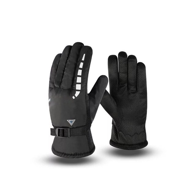 Eigraketly 1 par de guantes de invierno para mantener el calor, accesorios para senderismo, protección completa, suministros para bicicletas, pantalla Ciclismo Eigraketly OD025840-00
