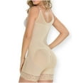 thumbnail image 3 of MyD 0083 Fajas Colombianas Reductoras Postpartum Post Pregnancy Girdle for Women Beige L, 3 of 4