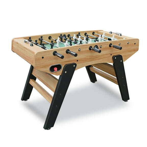 Hathaway 59" Center Stage Pro Series Stand Alone Foosball Table, Light Oak