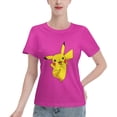 thumbnail image 1 of Women's Basic Short Sleeve T-Shirt Pikachu, 1 of 6
