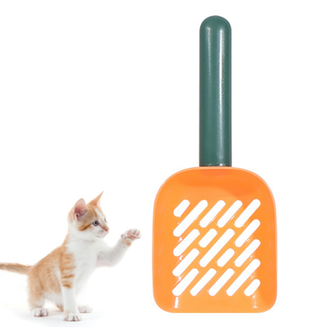 Pet Cat Toilet Litter Scoops Metal Cats Cleaning Tool Kitten Hollow Clean Shovel 