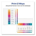 thumbnail image 5 of Customizable TOC Ready Index Multicolor Tab Dividers, Extra Wide Tabs, 8-Tab, 1 to 8, 11 x 9.25, Whi | Bundle of 2, 5 of 7