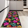 thumbnail image 4 of Pioneer Flower Floral Print Pattern Kitchen Rug Mat,Kitchen Runner Rugs Non Skid Washable,Decorative Kitchen Floor Mats for Kitchen,Sink,Laundry,17"X47", 4 of 5