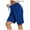 Blue, variant on Hienoo Women's Casual Running Shorts Workout Elastic Waist Athletic Shorts, Sizes S-4XL