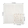 thumbnail image 3 of Efavormart 20 Pack 3 Ply Metallic Rose Gold Dotted Paper Napkins Wedding Cocktail Napkins Dinner Napkins, 3 of 11