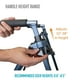 thumbnail image 3 of Andador Stander Wonder Walker Plus, ligero y plegable con ruedas para adultos y personas mayores. Andador plegable EZ Fold-N-Go con ruedas, deslizadores y bolsa. Andador compacto estándar. Blanco inte, 3 of 5