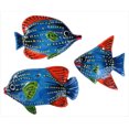 thumbnail image 6 of Ceramic Fish Wall Hangers - Set of 3 Shapes (Picasso) - Hand Painted From Spain, 6 of 7