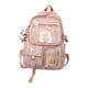 thumbnail image 4 of Mochila para mujer jinwen Mochila escolar bonita y duradera Rosa Mochilas lindas, 4 of 8