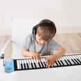 thumbnail image 3 of PICASSO-TILES 3 PC, 49 Key Electronic Roll Up Educational Music Piano Toy for Kids, 3 of 10