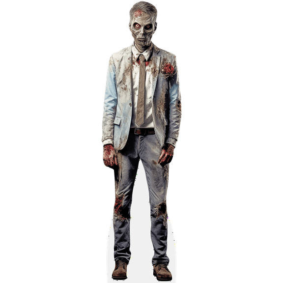 Halloween (Zombie Groom) Mini Cardboard Cutout Standee