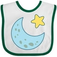 thumbnail image 3 of Inktastic Moon and Star Boys or Girls Baby Bib, 3 of 4