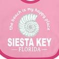 thumbnail image 4 of Inktastic Siesta Key Florida Beach Vacation Boys or Girls Baby Bib, 4 of 4