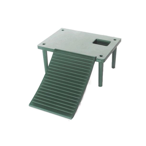 Turtle Basking Platform Burr-free Smooth Surface Entertaining Climbing Ladder Aquarium Landscape Decoration He Qiyong unisex