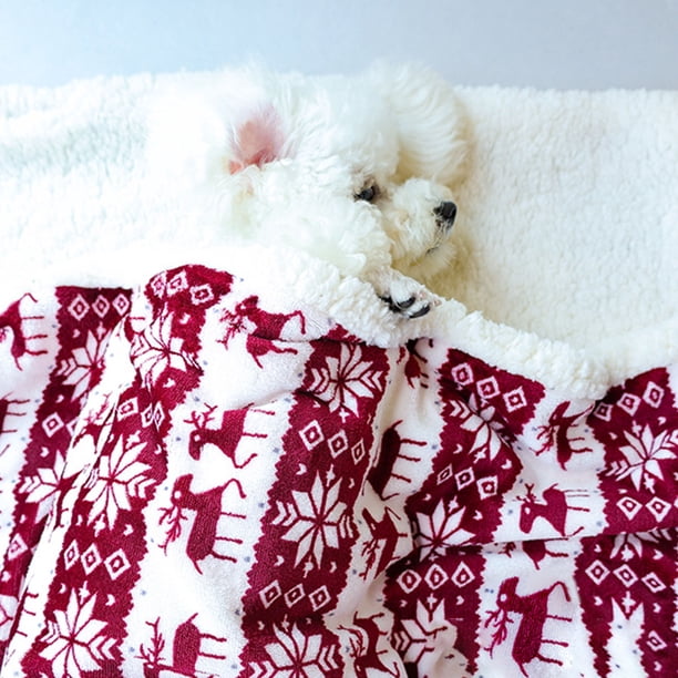 onlyliua Ofertas Flash Manta para Perros, Edredón de Doble Capa, Manta Gruesa para Perros, Manta para Mascotas, Manta para Dormir con Gatos En Las Cuatro Estaciones
