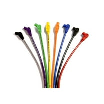 Taylor Wire / Vertex 74055 TAY74055 8MM SPIRO-PRO CUSTOM 8 CYL BLACK Fits select: 1989-1992,1993-1995 FORD F150