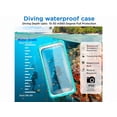 thumbnail image 2 of Waterproof Phone Case, Universal Self-Check Function Underwater Pouch Dry Bag Beach Travel Essentials Tech Gadgets for iPhone 15 14 13 11 12/Samsung S24/LG,Google/Xiaomi/Motorola, 2 of 7
