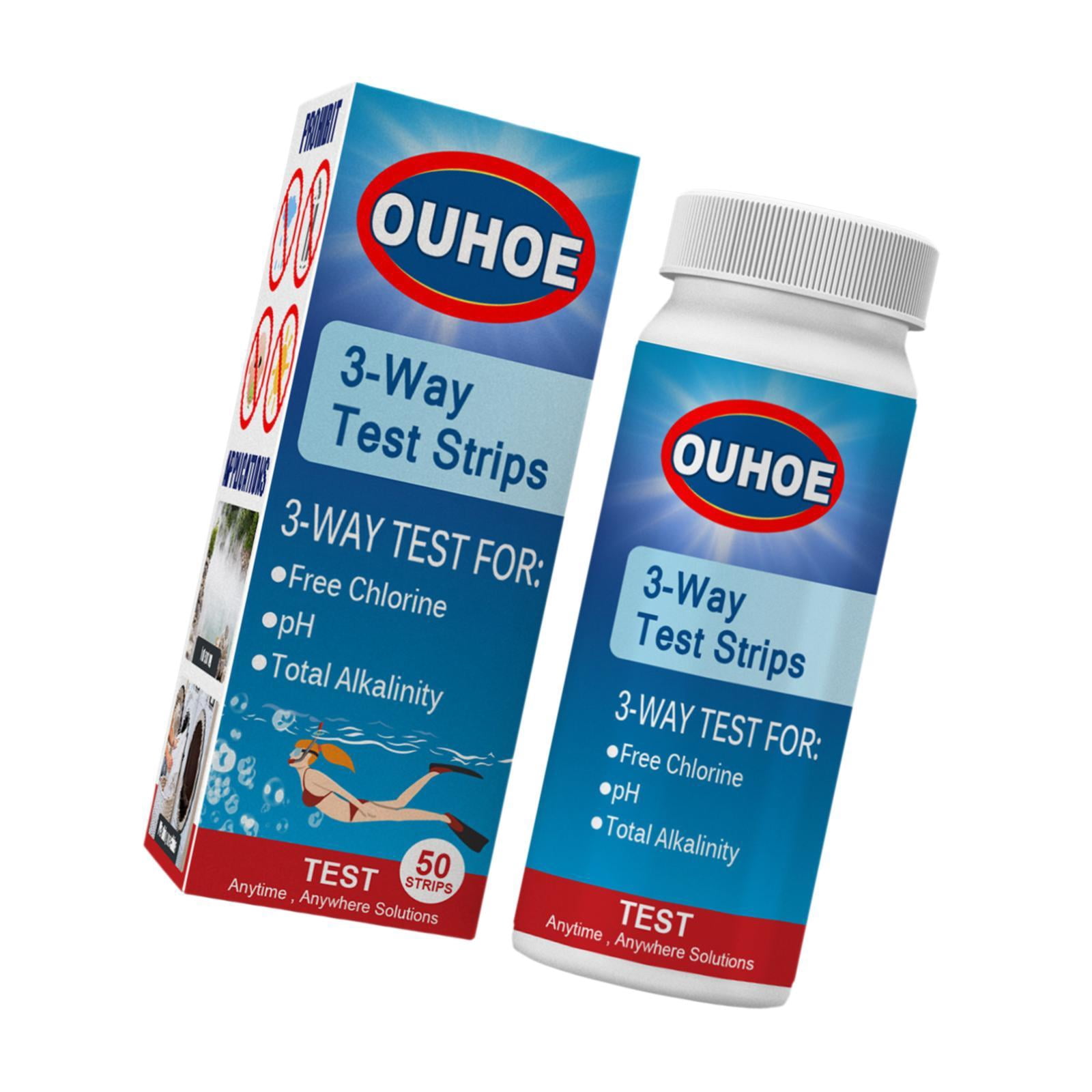 Miulika 5x 50Pcs PH Test Strips Water Hardness Test Quality Test Water Test