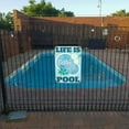 thumbnail image 5 of Life Is Better By The Pool Swimming Pool Tin Sign Decorations Pool Metal Sign Outdoor Decor for Beach Home Bar Pool Deck Backyard Fence Walls 12X 8 Inches, 5 of 7