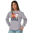 thumbnail image 4 of Popeye The Sailor Man Sleeping Chill Long Sleeve TShirt Men Women Brisco Brands S, 4 of 6