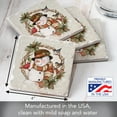 thumbnail image 5 of Thirstystone Winter Forest Snowman 4-Pack Tumbled Tile Coasters, 5 of 7