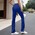 thumbnail image 6 of Ozmmyan Wide Leg Sweatpants for Womens High Waist Pants Loose Fit Lounge Pants Solid Color Drawstring Pants Casual Yoga Workout Pants Comfy Sleepwear Pajama Bottoms Home Wear Streetwear, 6 of 6