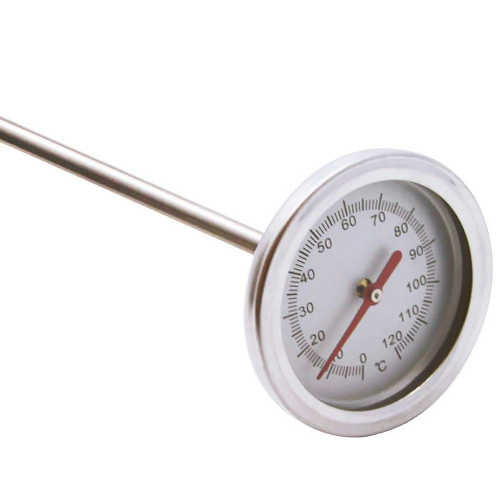 2.5" Dial 3/8" NPSM CB 0-250F 1.5" Stem Coffee/Urn Thermometer 