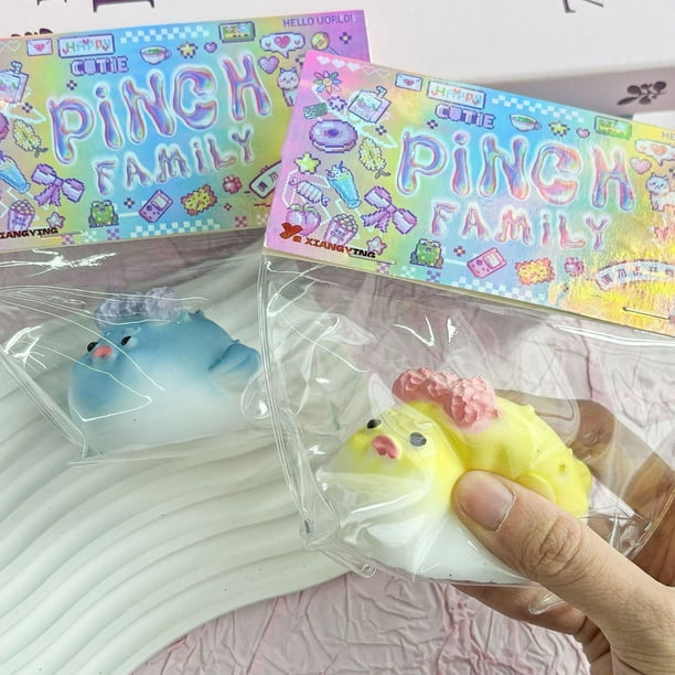 Juguetes para piscina, juguetes para bebés, juguetes para niños pequeños, juguetes blanditos Kawaii, juguetes antiestrés para niños, juguetes blanditos para fiestas infantiles, juguetes blanditos fami