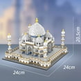 thumbnail image 5 of Taj Mahal Eiffel Tower London Bridge Big Ben Mini Block Architecture Model Building Diamond brick India City tomb Miracle toy, 5 of 9