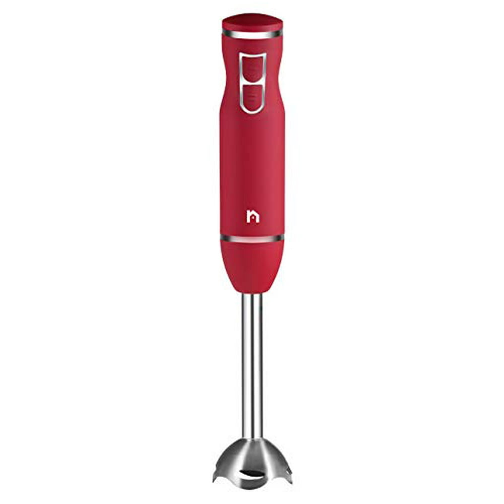 New House Kitchen Immersion Hand Blender 2 Speed Stick Mixer with