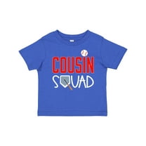 Inktastic Cousin Squad Baseball and Bat Boys or Girls Baby T-Shirt