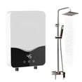 thumbnail image 2 of 5500W Electric Hot Water Heater Instant Tankless Water Heater Bathroom Shower Multi-purpose Household Hot-Water Heater ,Compact Design, 2 of 6