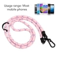thumbnail image 3 of 10MM Cell Phone Lanyard, Metal Polyester Adjustable Shoulder Strap Around Neck Strap for Most Smartphones, 3 of 8