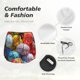 thumbnail image 4 of Balery Easter Eggs Pantalones cortos deportivos para mujer con forro y dos bolsillos, elásticos, para entrenamiento, gimnasio, yoga-Medium, 4 of 7