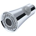 thumbnail image 3 of Hongchun Modern Bathroom Pull-Retractable Kitchen Faucet Universal Head 1/2-Inch Faucet Head Replacement Part, Polished Chrome, 3 of 5