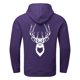 thumbnail image 2 of Gibobby Sudaderas con capucha para hombre Sudadera divertida con capucha para hombre(Morado,M), 2 of 5