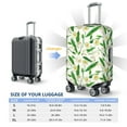 thumbnail image 6 of Daiia Tulips Flowers Luggage Cover, Thickened Washable Travel Luggage Covers, Elastic Unique Baggage Covers for 18-20 inch Luggage-Small, 6 of 9