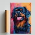 thumbnail image 2 of Pekingese Dog Wall Art Pekingese Picture Poster Print Funny Colorful Animal Pop Artwork for Living Room Bedroom Bathroom Home Decor, 2 of 6