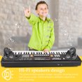 thumbnail image 5 of AIMEDYOU Keyboard Piano, Kids Piano Keyboard with Double Built-in Speaker Music Kids Keyboard Early Learning Educational Toy Birthday Xmas Day Gifts for Kids Boys Girls Toddler (Black, 61 Keys), 5 of 6