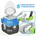 thumbnail image 6 of Dextrus Portable Toilet with Carry Bag for Camping, 5.8 Gallon RV Toilet Portable Potty for Adults, 6 of 7