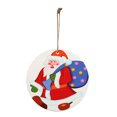 thumbnail image 1 of Adornos navideños Tarjeta colgante de madera de Navidad Decoración de árbol de Navidad de madera de doble cara Wmkox8yii gf9202, 1 of 8