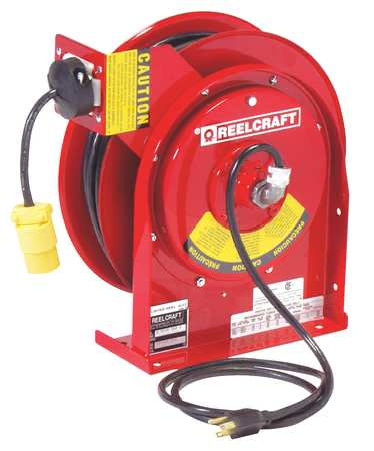 REELCRAFT L 4545 123 3 45 ft. 12/3 Extension Cord Reel 15.0 A Amps 1