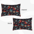 thumbnail image 2 of Sikiie Paisley1 Print Plush Pillow Cover, Wrinkle-proof and Stain-resistant Pillow Protector without Pillow Core, Home Decoration-16"x24", 2 of 6
