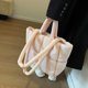 thumbnail image 5 of Bolso de hombro acolchado para mujer, bolso Hobo informal con asa superior, bolso de compras con almohada, 5 of 9
